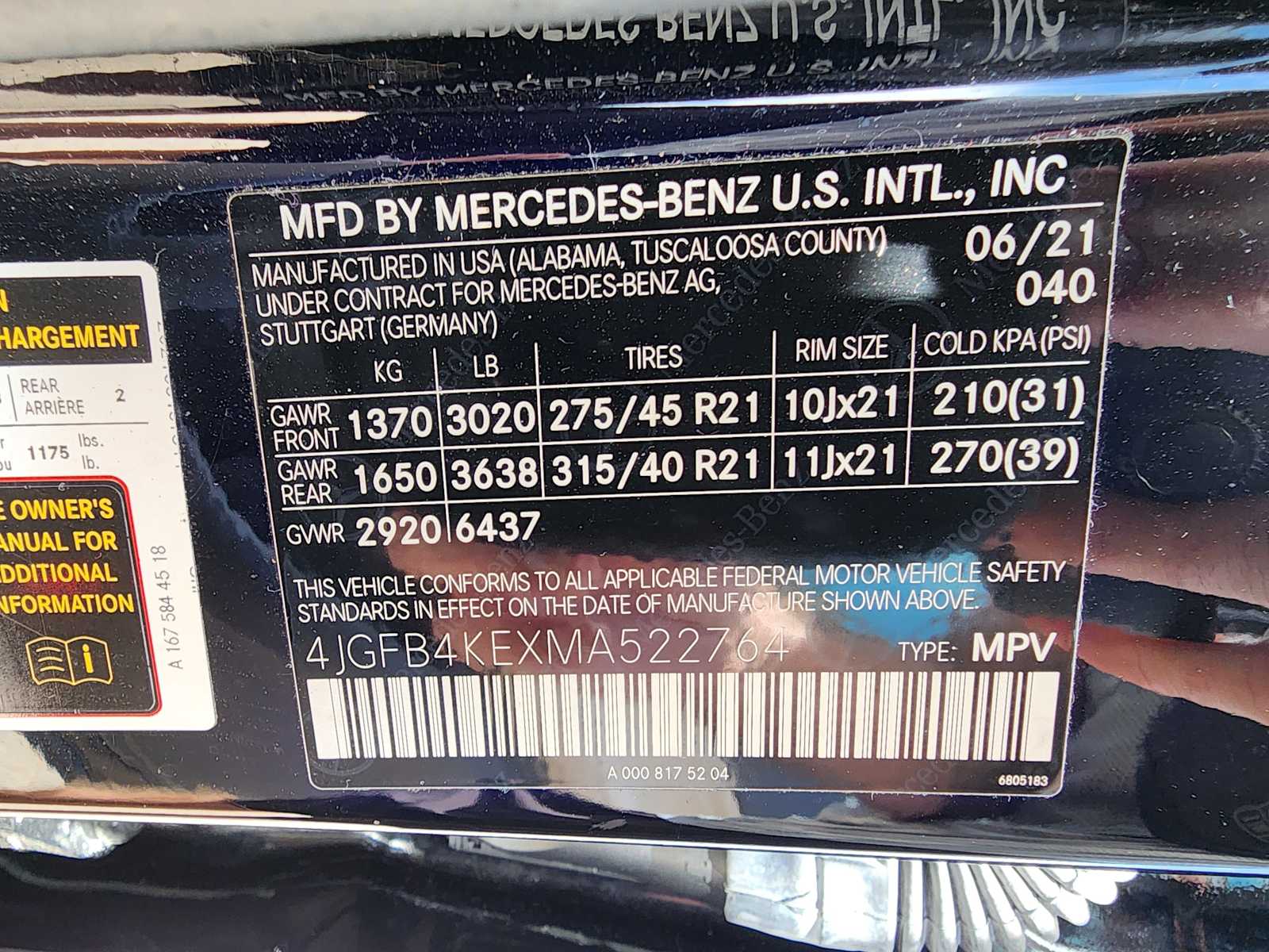 Thumbnail: 2021 Mercedes-Benz GLE - 8