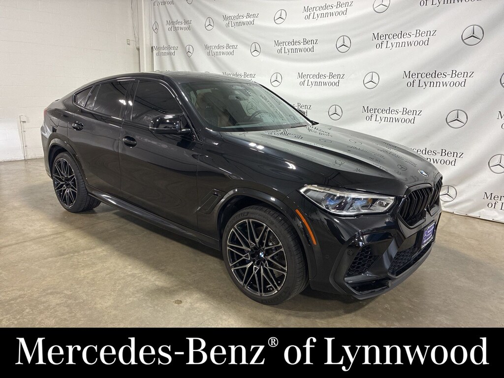 Used 2021 BMW X6 M M TwinPower Turbo V8 4.4L Engine SUV