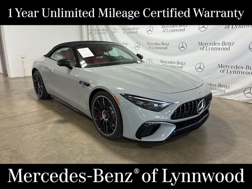 Certified 2024 Mercedes-Benz SL-Class SL 55 AMG® 4MATIC® Convertible