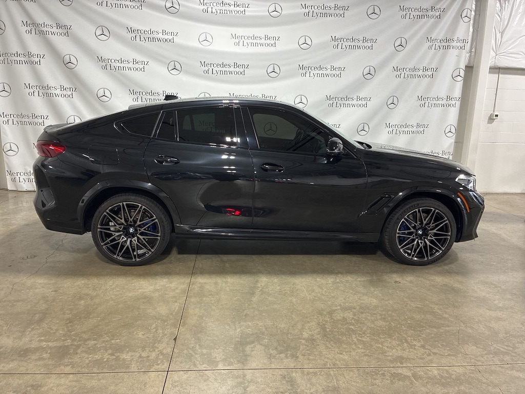 Used 2021 BMW X6 M M TwinPower Turbo V8 4.4L Engine SUV