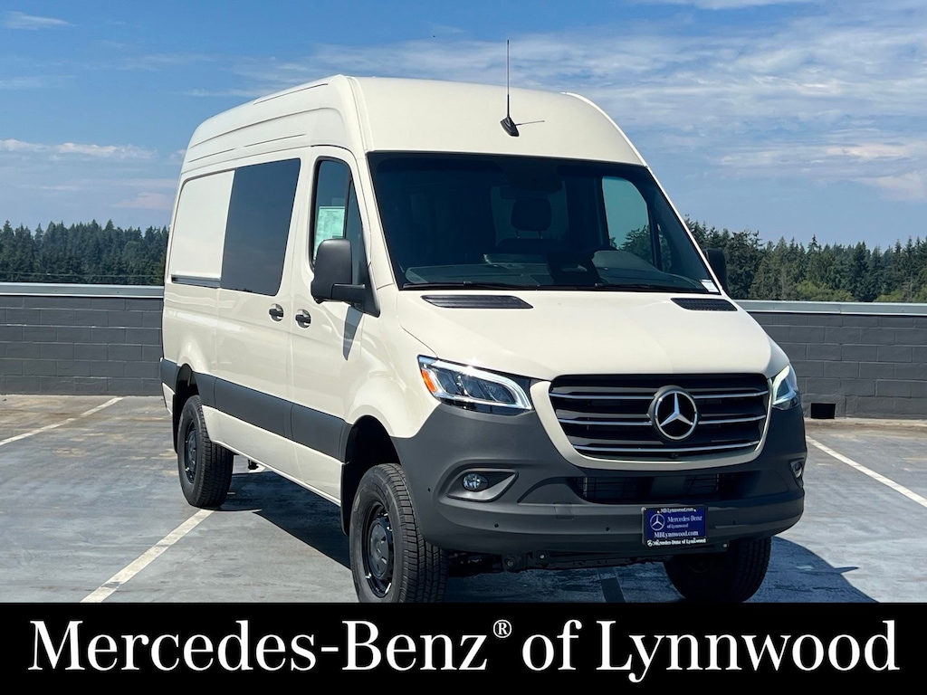 New 2026 Mercedes-Benz Sprinter 2500 Crew 144 WB AWD Cargo Van