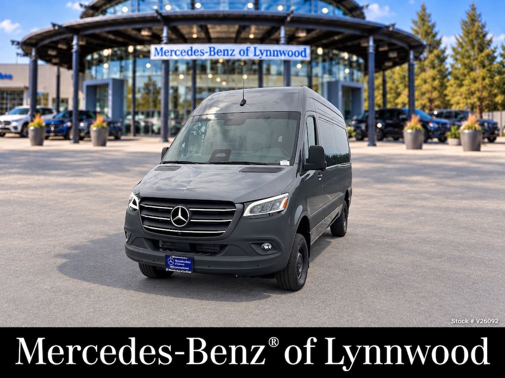 New 2026 Mercedes-Benz Sprinter 2500 Passenger 144 WB AWD Minivan/Van
