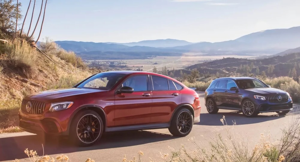 Two Mercedes-Benz 4MATIC® models