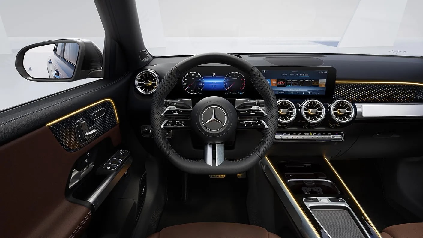 2026 Mercedes-benz GLB SUV driver's view