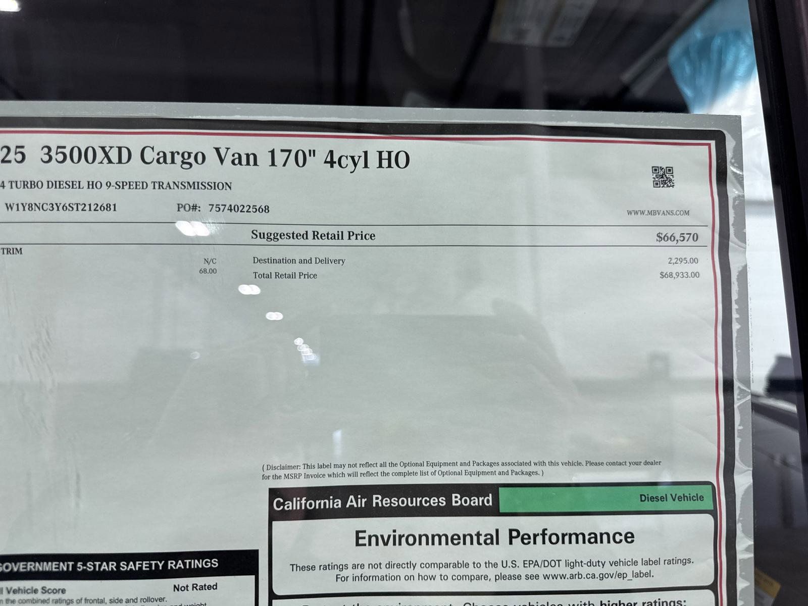 2025 Mercedes-Benz Sprinter Cargo Van Base - Photo 19