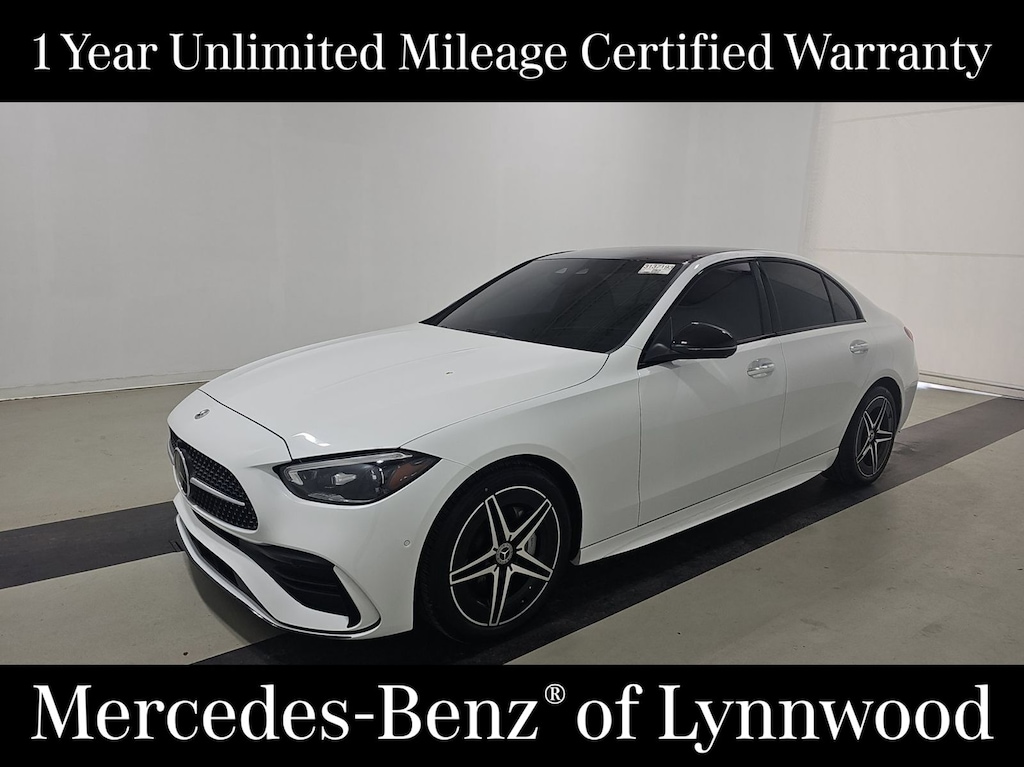 Certified 2024 Mercedes-Benz C-Class C 300 4MATIC® Sedan