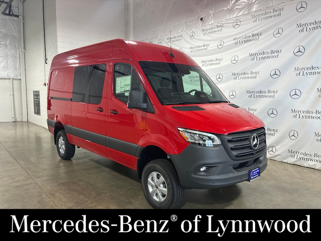 New 2026 Mercedes-Benz Sprinter 2500 Crew 144 WB AWD Cargo Van
