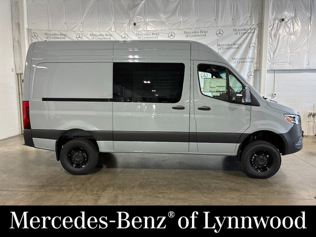 New 2026 Mercedes-Benz Sprinter 2500 Crew 144 WB AWD Cargo Van