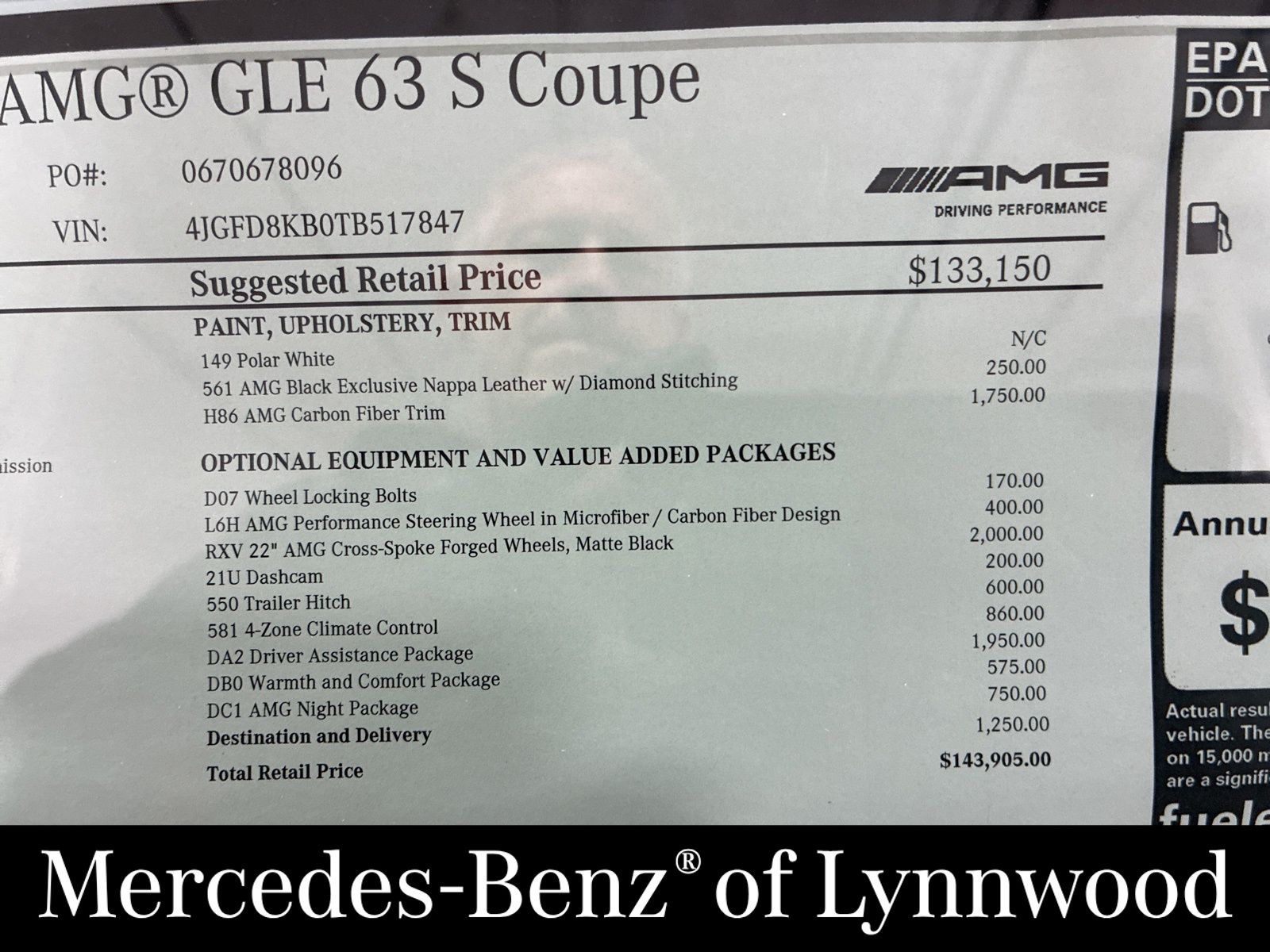 2026 Mercedes-Benz GLE Coupe GLE 63 S AMG - Photo 21