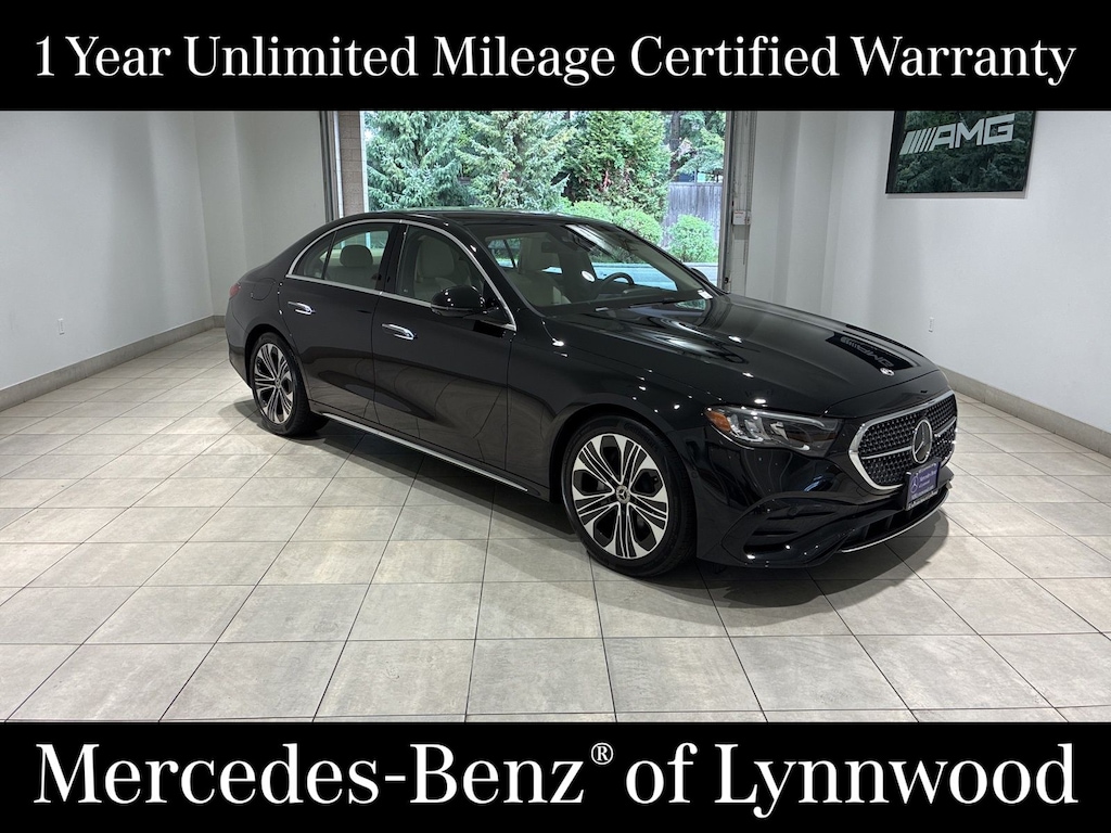 Certified 2026 Mercedes-Benz E-Class E 350 4MATIC® Sedan