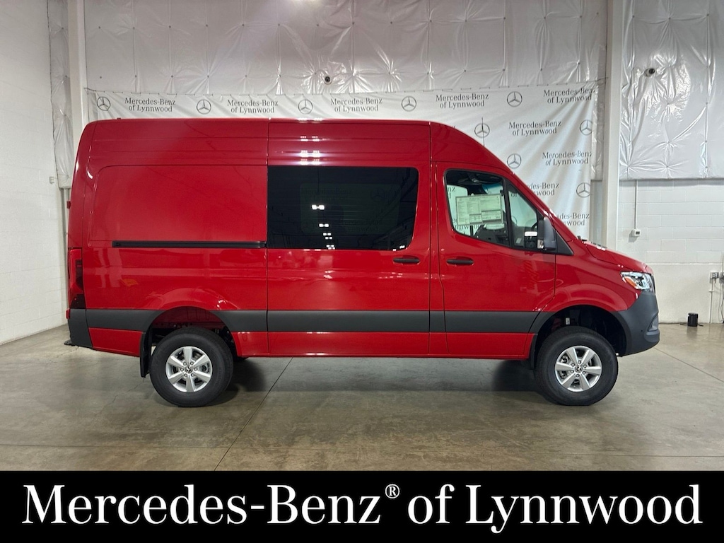 New 2026 Mercedes-Benz Sprinter 2500 Crew 144 WB AWD Cargo Van