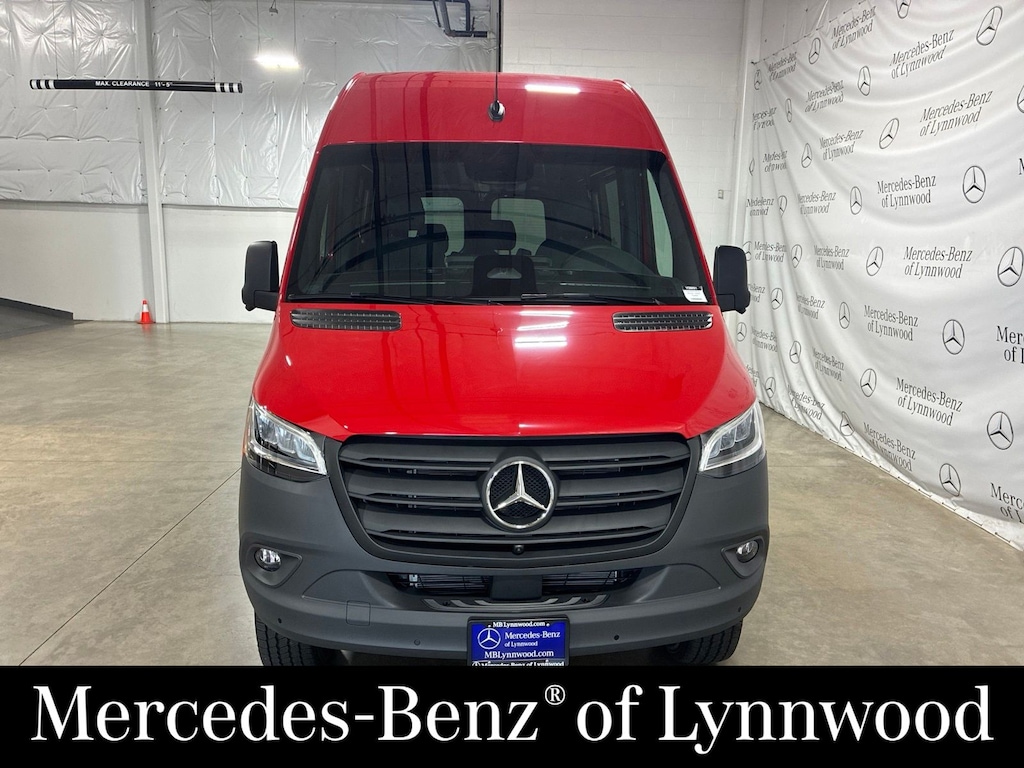 New 2026 Mercedes-Benz Sprinter 2500 Crew 144 WB AWD Cargo Van