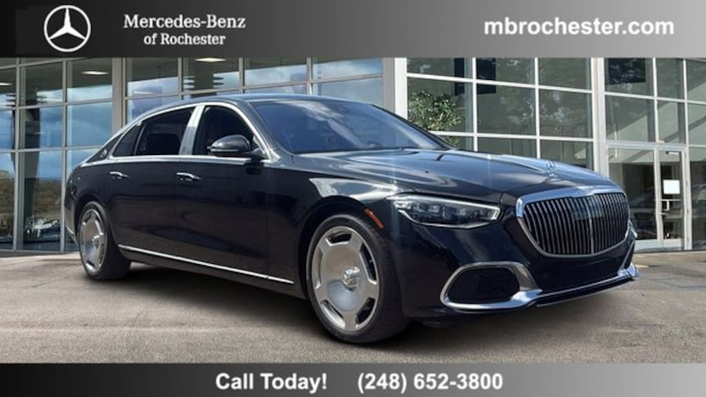 Certified 2023 Mercedes-Benz S-Class Maybach S 580 Sedan