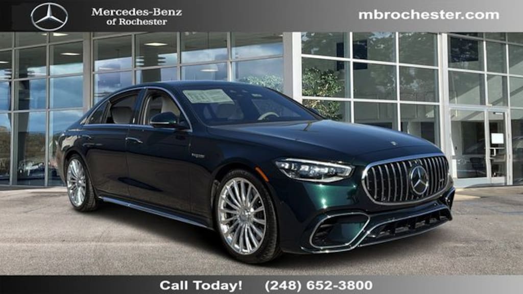 Certified 2025 Mercedes-Benz S-Class S 63 E AMG® Sedan