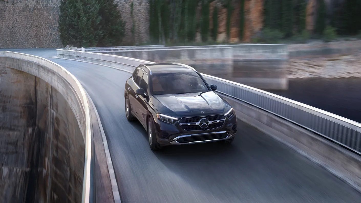 2023 Mercedes-Benz GLC SUV driving