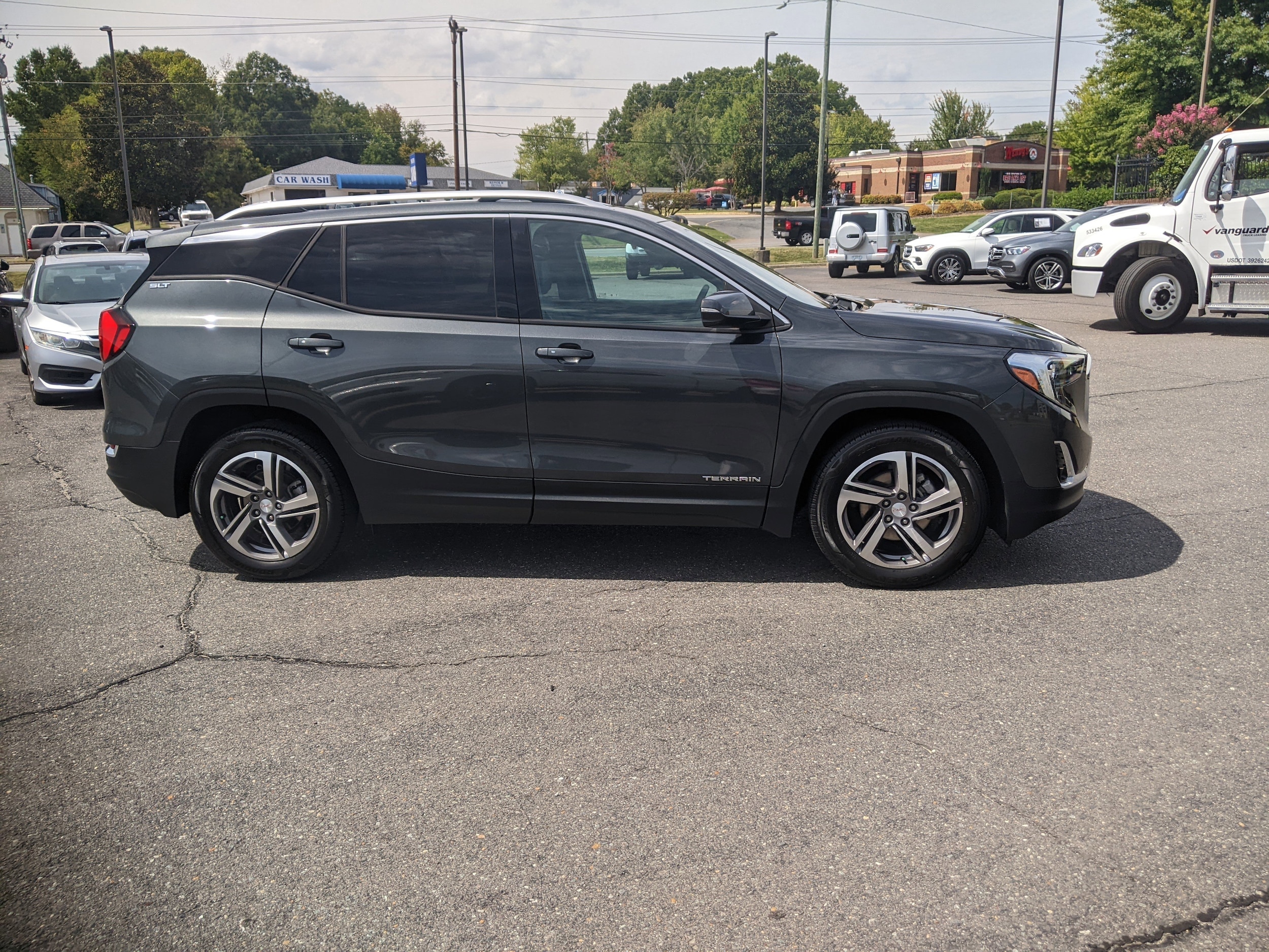 Used 2018 GMC Terrain SLT with VIN 3GKALPEV6JL290293 for sale in Winston-salem, NC