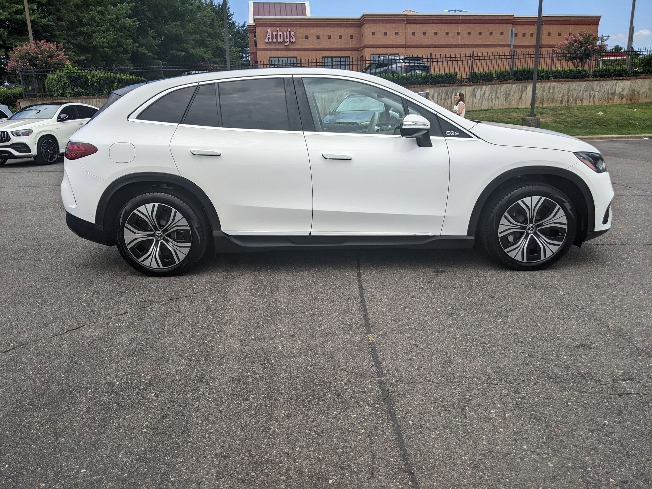 Used 2025 Mercedes-Benz EQE SUV Base with VIN 4JGGM1CB9SA061524 for sale in Winston-Salem, NC