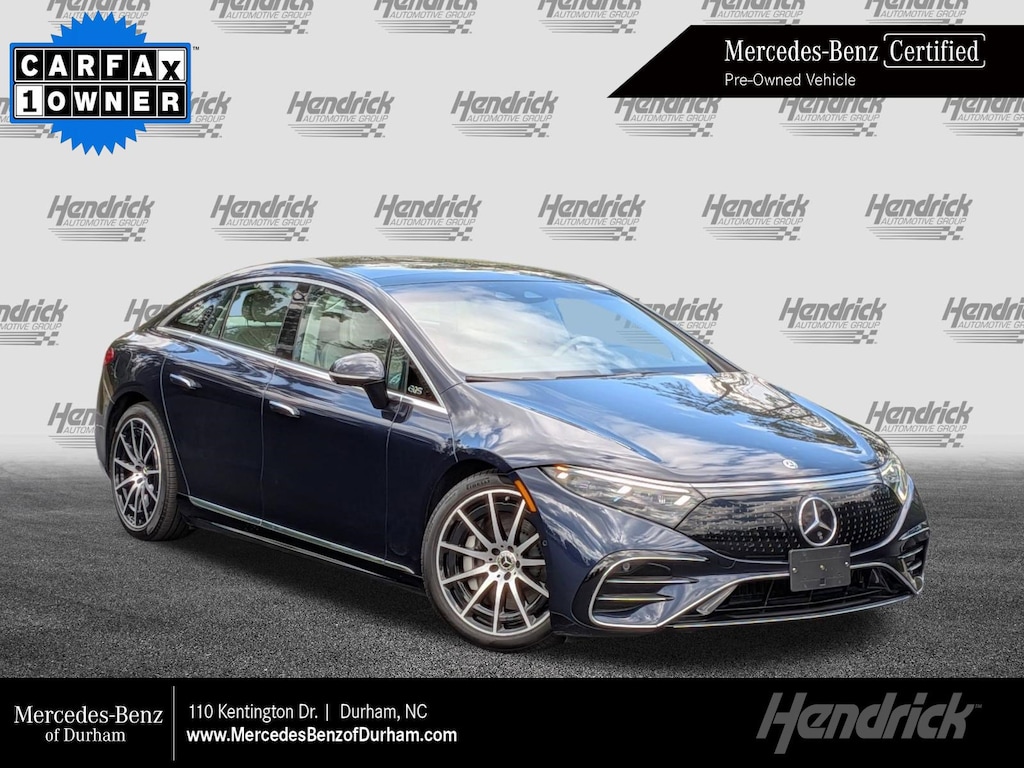 Certified 2022 Mercedes-Benz EQS EQS 580 Sedan