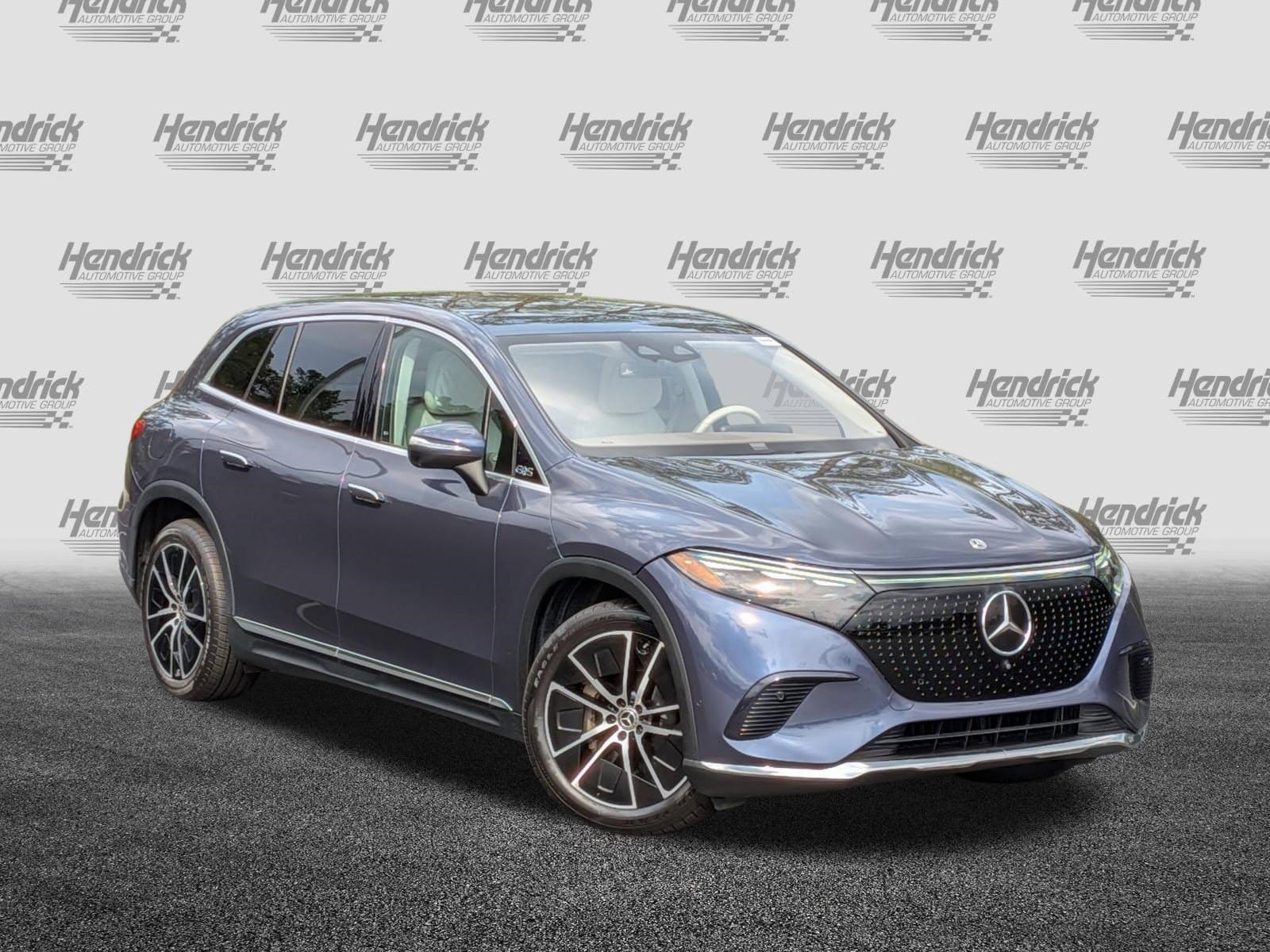 Certified 2023 Mercedes-Benz EQS SUV Base with VIN 4JGDM2EB8PA014658 for sale in Durham, NC