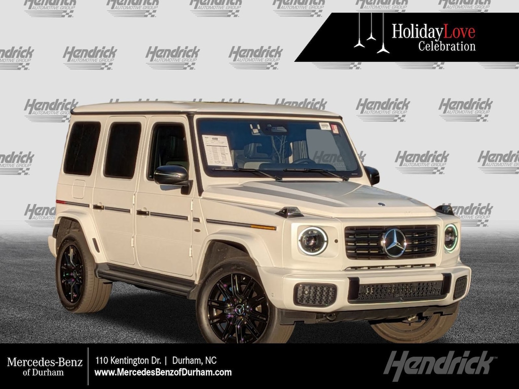 Certified 2025 Mercedes-Benz G-Class G 580e SUV