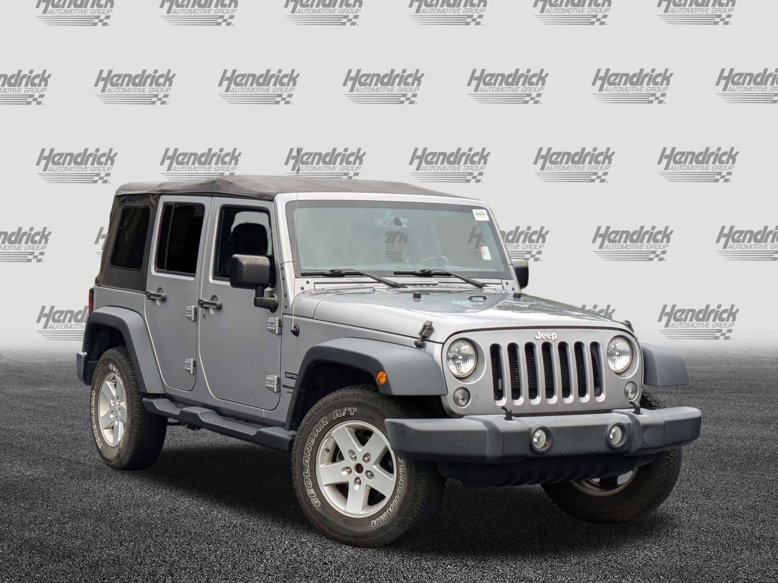 Used 2018 Jeep Wrangler JK Unlimited Sport S with VIN 1C4BJWDG9JL860009 for sale in Durham, NC