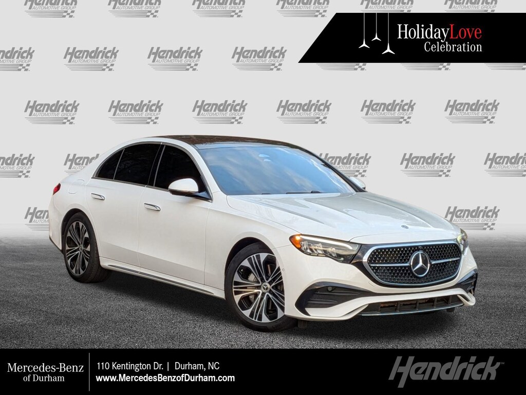 Certified 2025 Mercedes-Benz E-Class E 350 Sedan