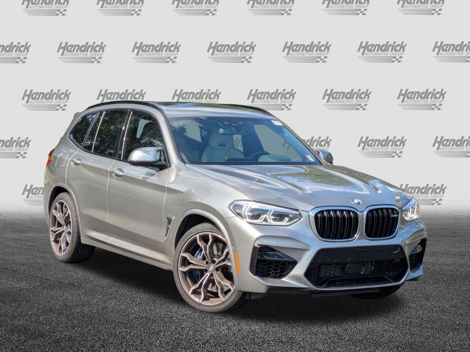 Used 2021 BMW X3 M Base with VIN 5YMTS0C05M9F18555 for sale in Durham, NC