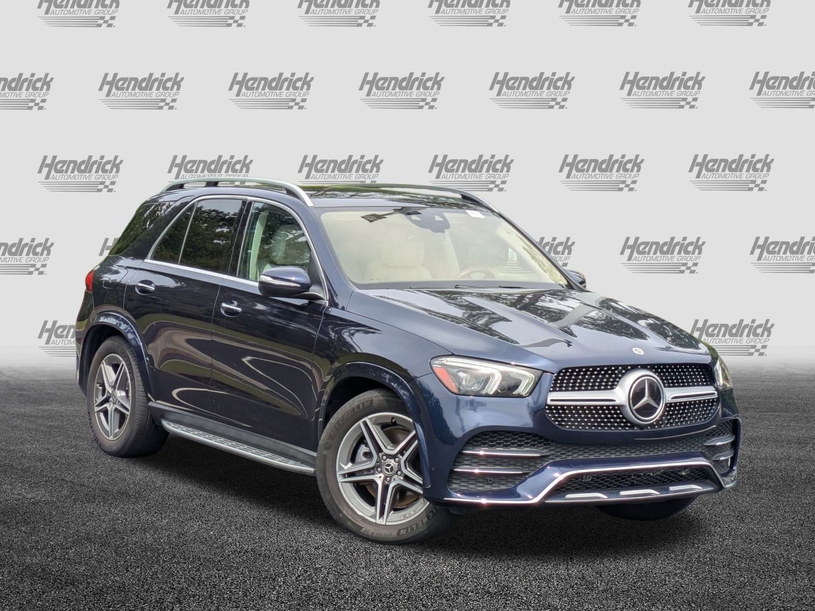 Certified 2021 Mercedes-Benz GLE GLE450 with VIN 4JGFB5KB2MA571128 for sale in Durham, NC
