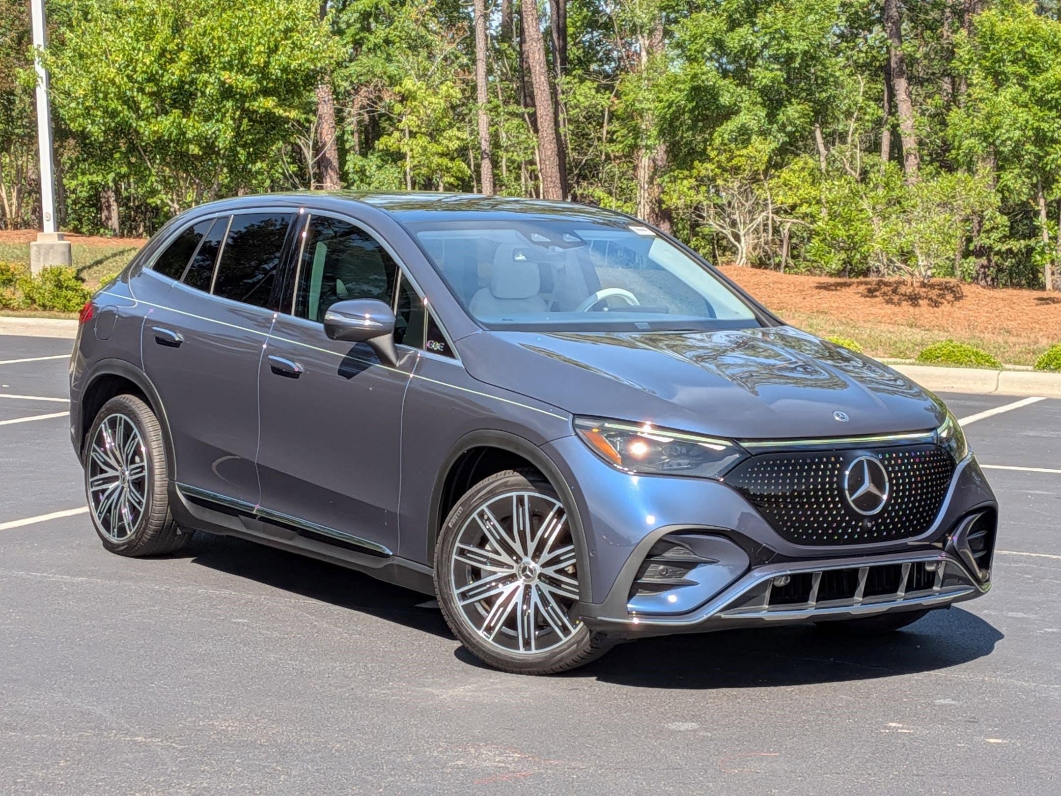 Certified 2024 Mercedes-Benz EQE SUV Base with VIN 4JGGM2BBXRA044538 for sale in Durham, NC