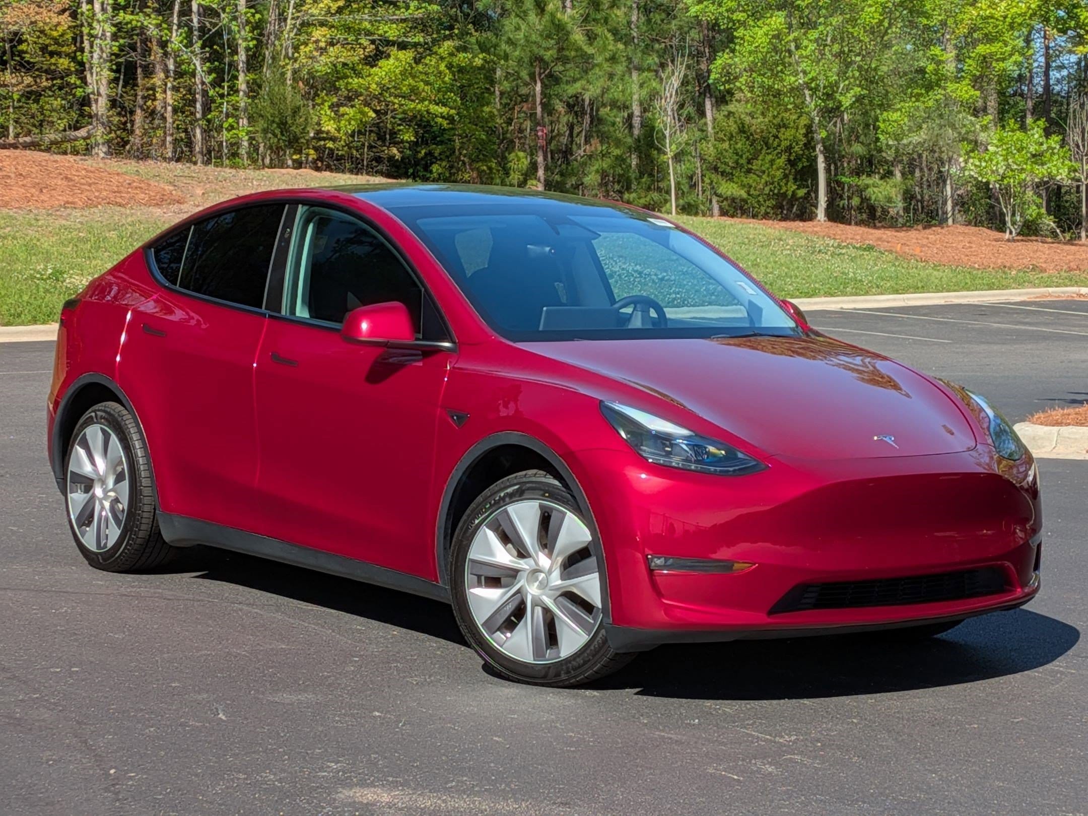 Used 2024 Tesla Model Y Long Range with VIN 7SAYGDEE8RF983876 for sale in Durham, NC