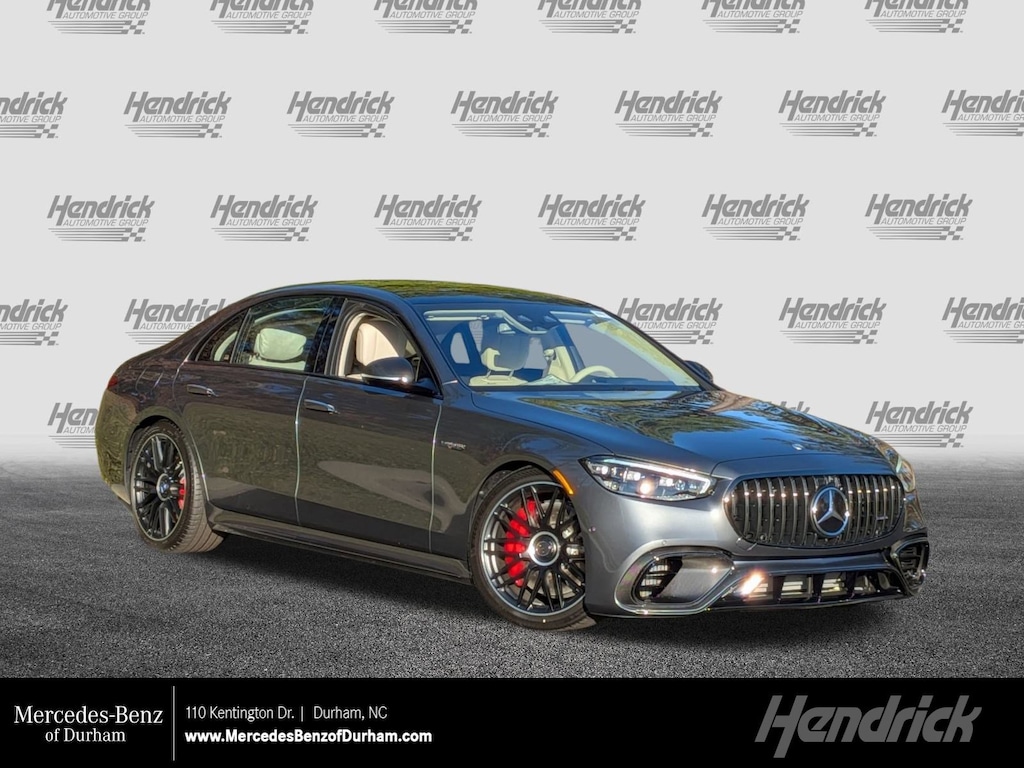 New 2026 Mercedes-Benz S-Class AMG S 63 E 4MATIC Sedan