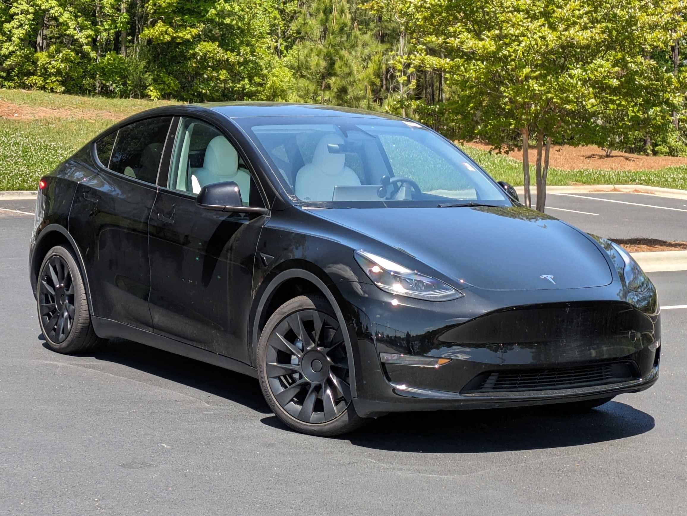 Used 2023 Tesla Model Y Long Range with VIN 7SAYGDEE1PA163391 for sale in Durham, NC