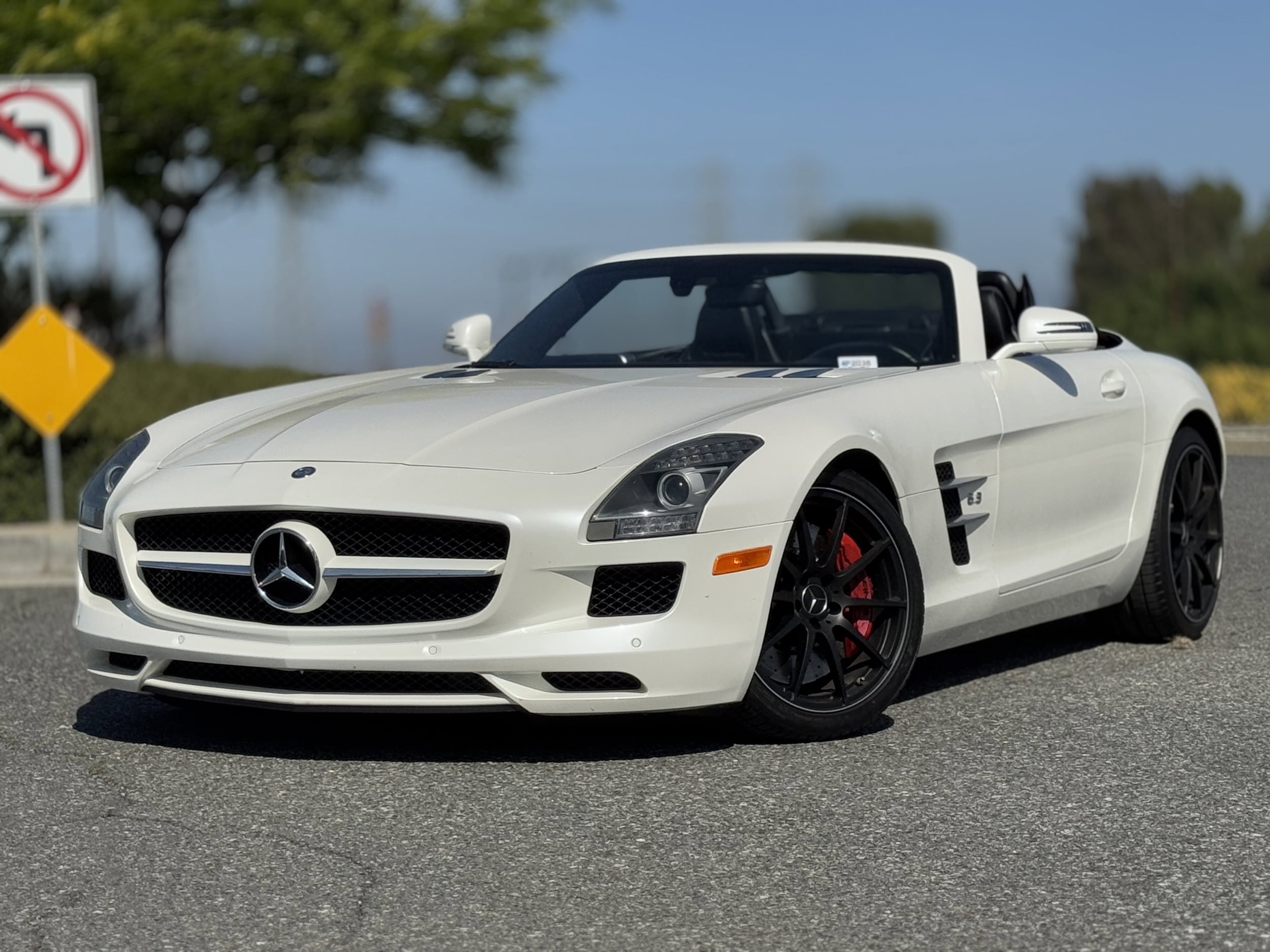 Used 2012 Mercedes-Benz SLS AMG Base with VIN WDDRK7HA2CA009133 for sale in Santa Clarita, CA