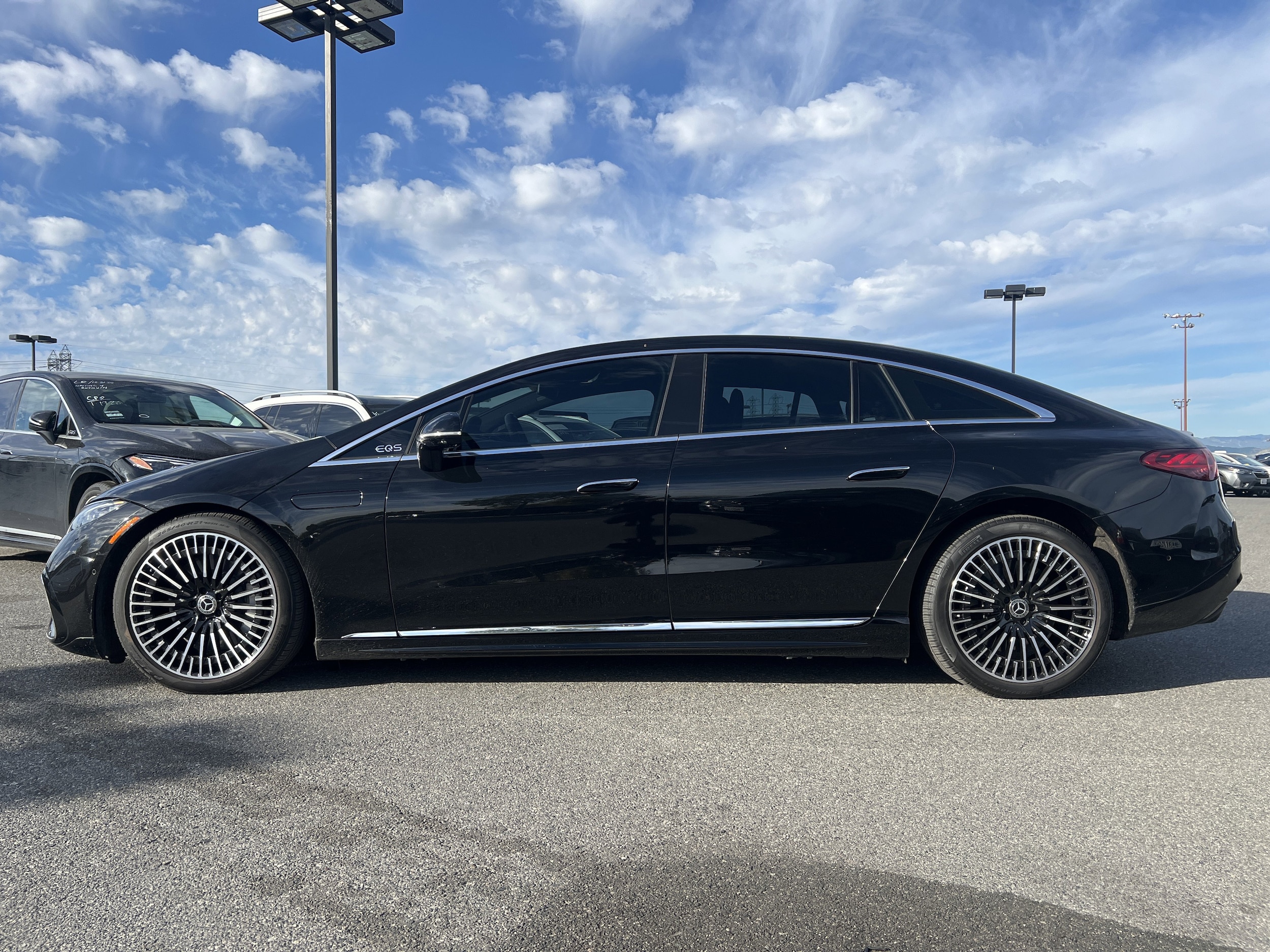 Used 2022 Mercedes-Benz EQS EXCLUSIVE with VIN W1KCG4EB9NA015419 for sale in Santa Clarita, CA