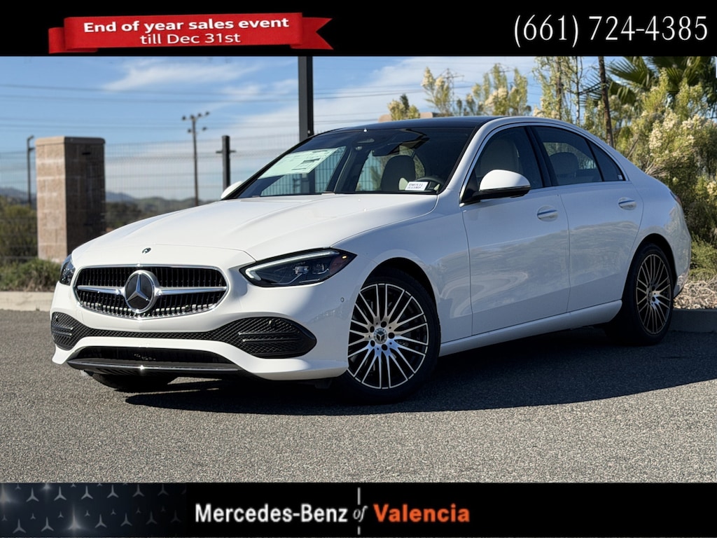 New 2026 Mercedes-Benz C-Class C 300 Sedan