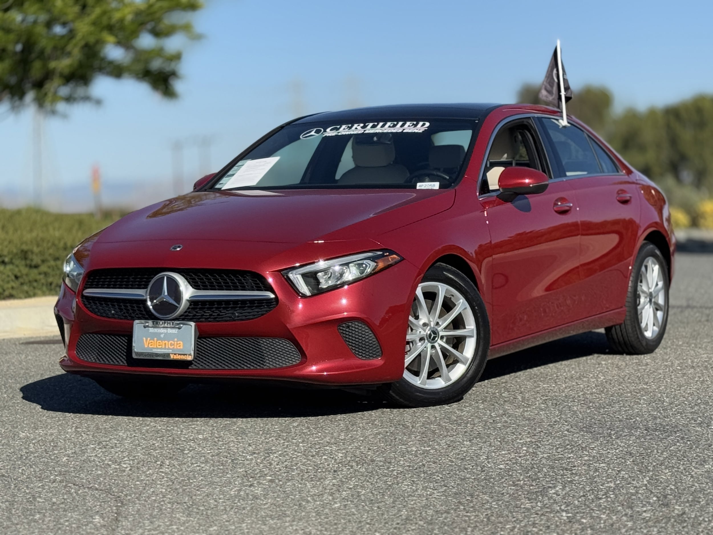 Certified 2022 Mercedes-Benz A-Class A220 with VIN W1K3G4EB0NJ364789 for sale in Santa Clarita, CA