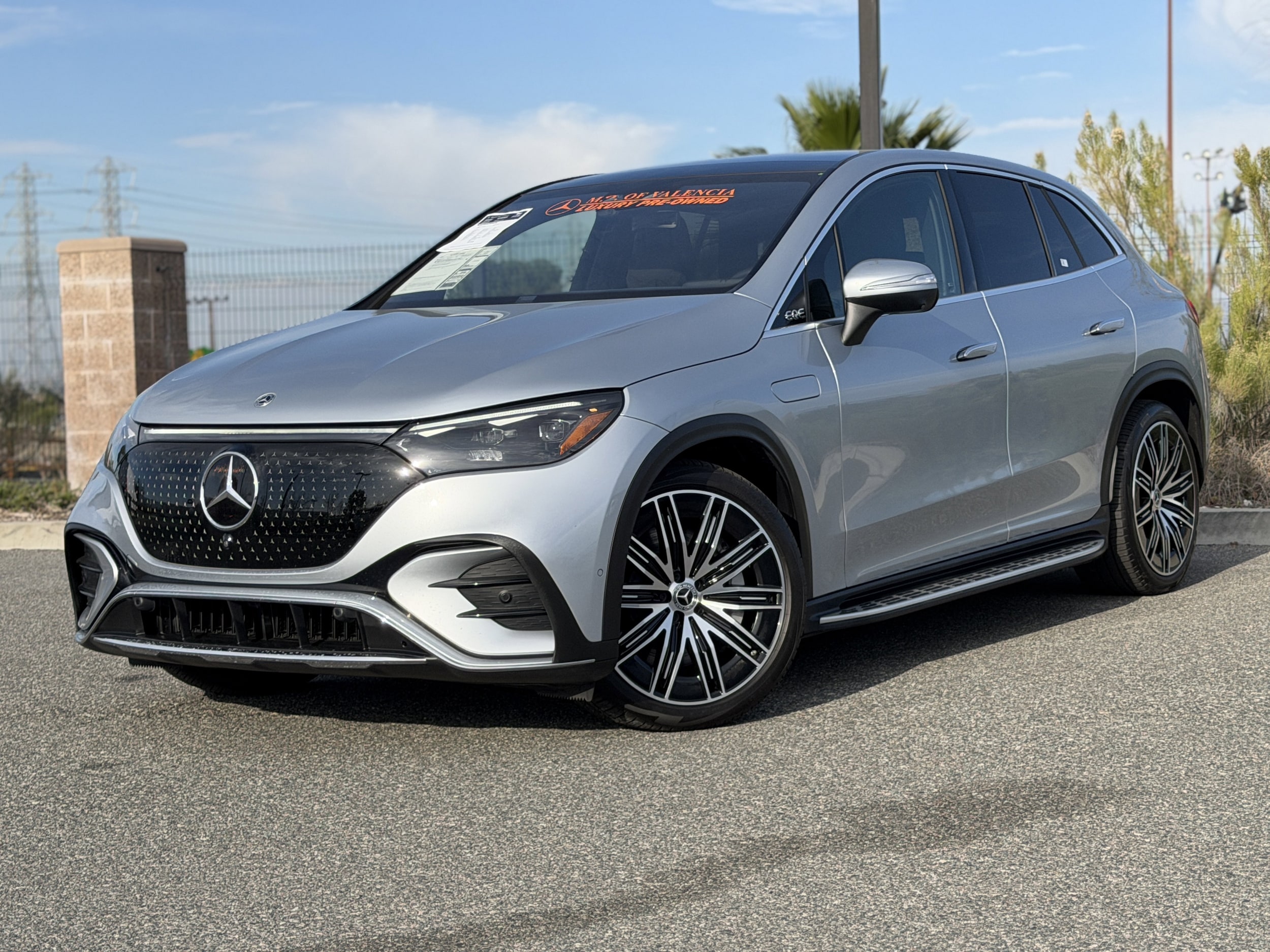 Used 2025 Mercedes-Benz EQE SUV Base with VIN 4JGGM1CB2SA031846 for sale in Santa Clarita, CA