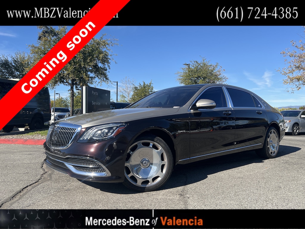 Certified 2020 Mercedes-Benz S-Class Maybach S 560 Sedan
