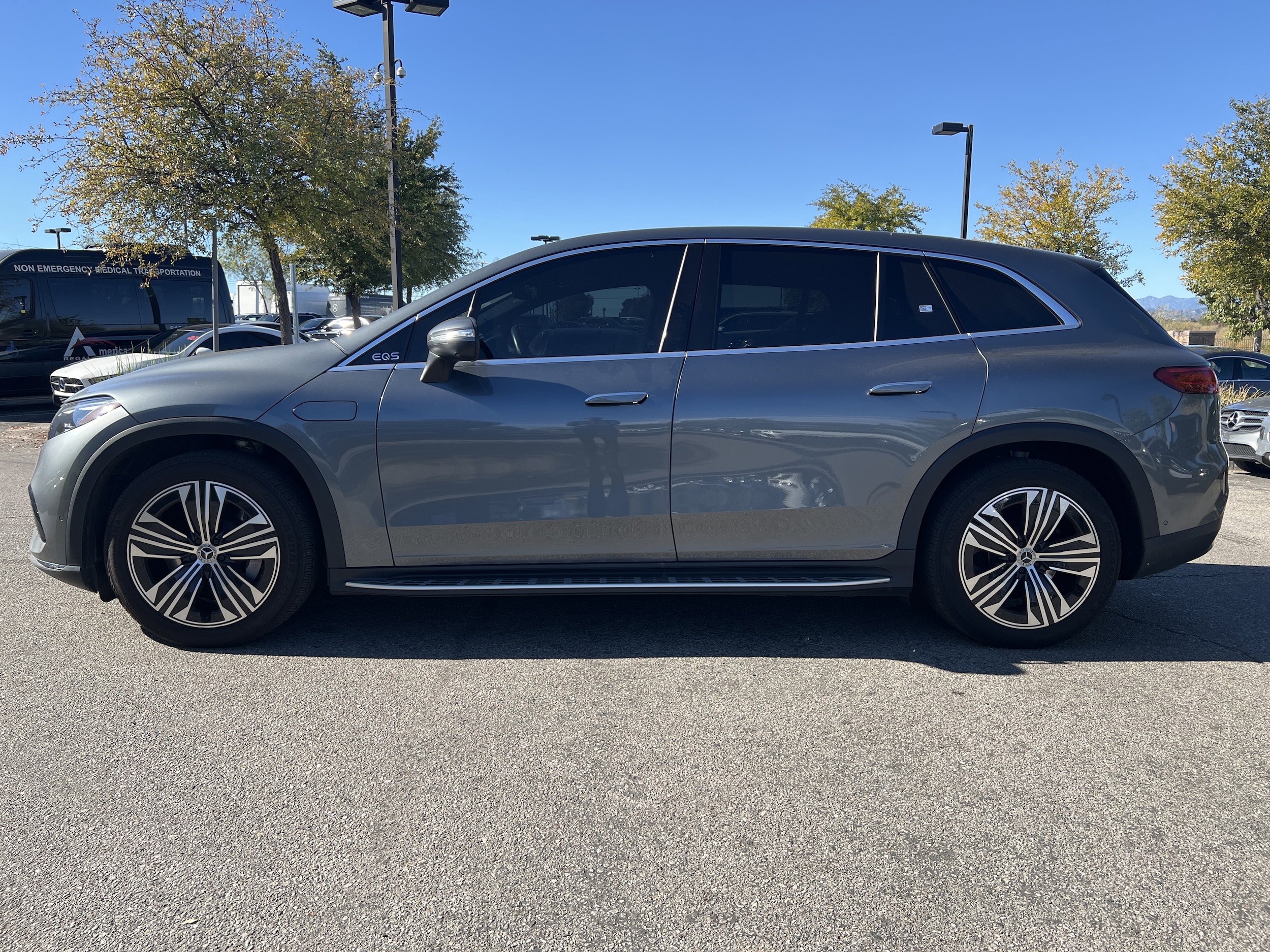 Certified 2023 Mercedes-Benz EQS SUV Base with VIN 4JGDM2DB0PA028961 for sale in Santa Clarita, CA