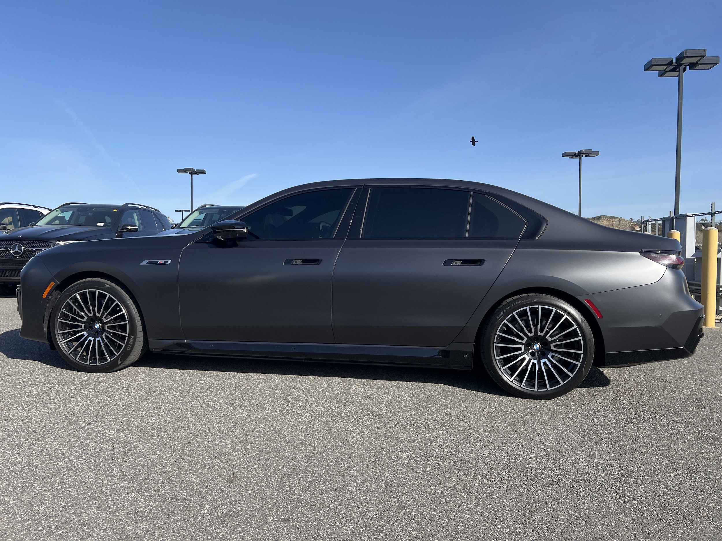 Used 2025 BMW i7 M70 with VIN WBY83EH01SCT16907 for sale in Santa Clarita, CA