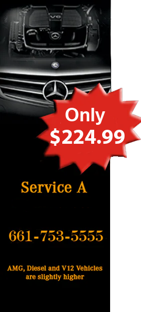 Mercedes on sale service specials