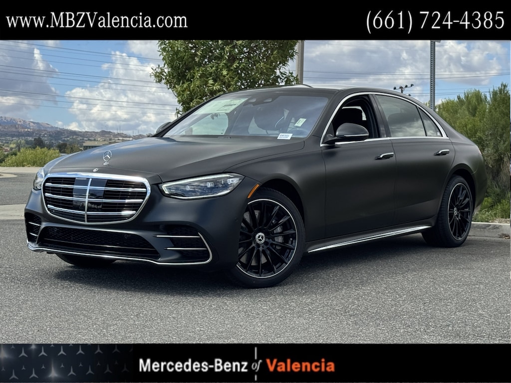 New 2026 Mercedes-Benz S-Class S 580 Sedan