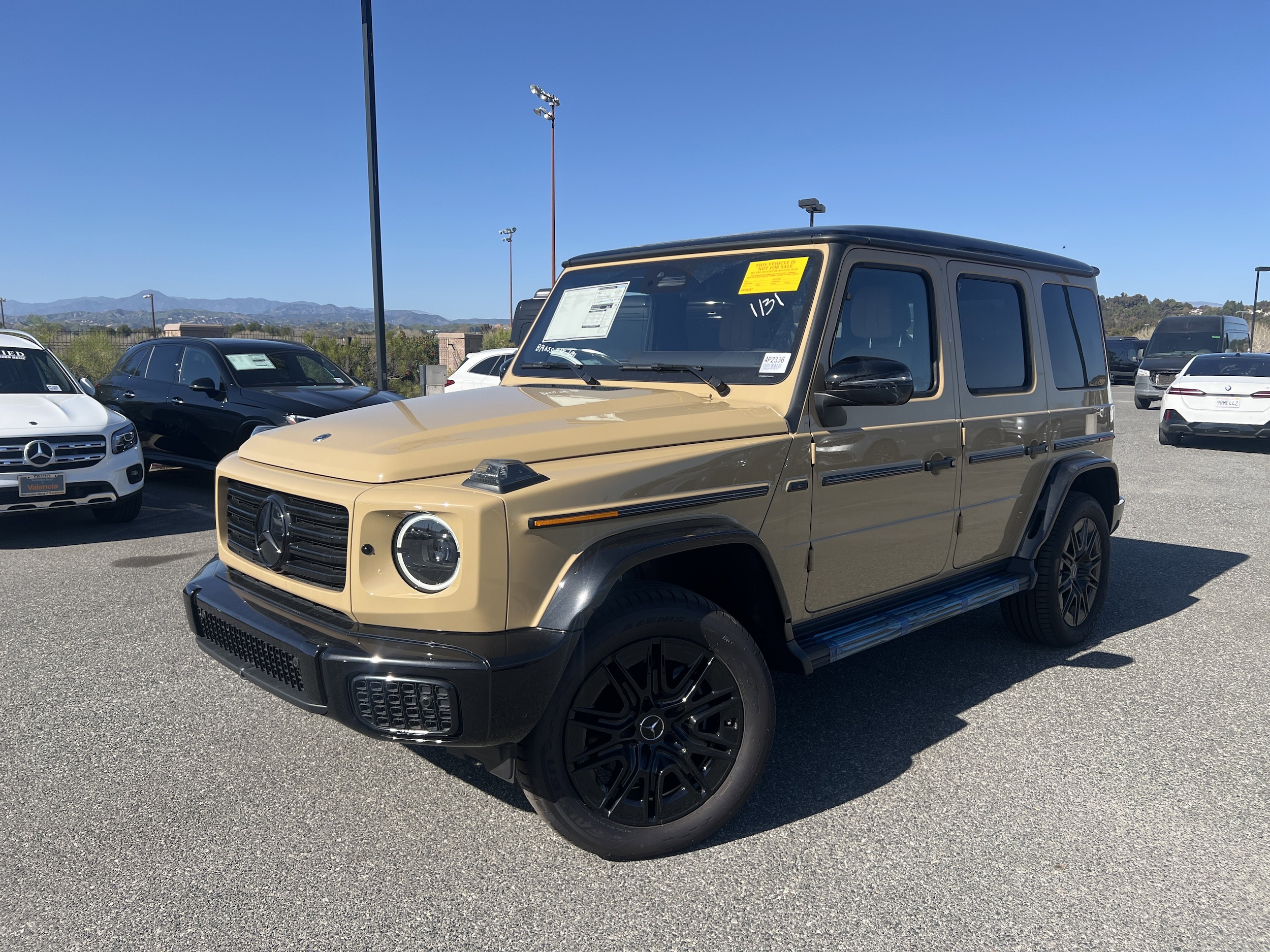 Used 2025 Mercedes-Benz G-Class G580 with VIN W1NWM0AB7SX055773 for sale in Santa Clarita, CA