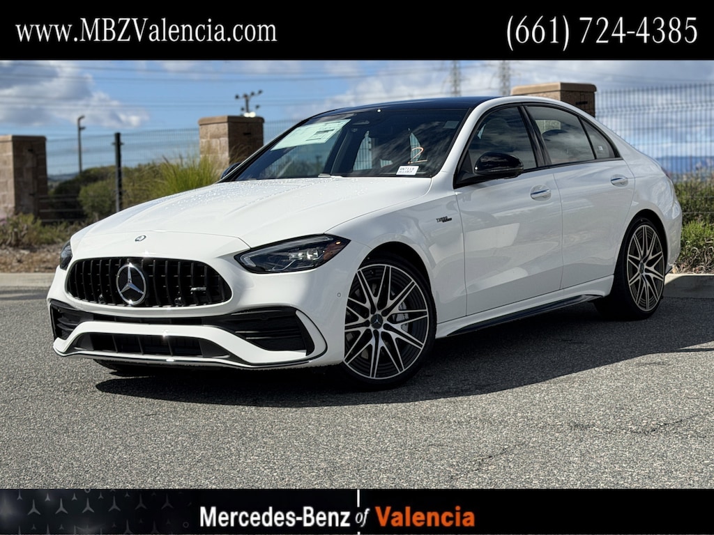 New 2026 Mercedes-Benz C-Class AMG C 43 Sedan