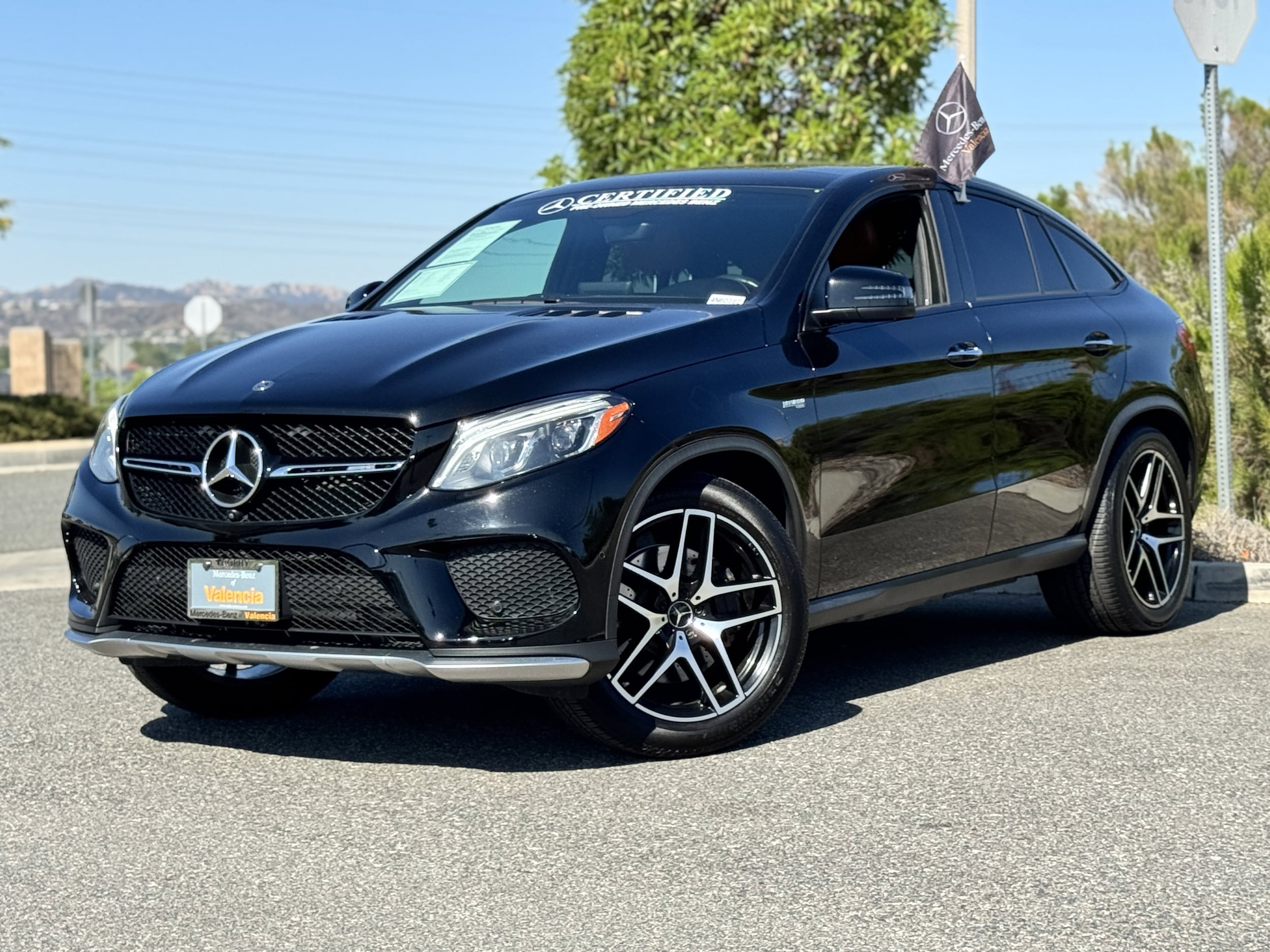Certified 2019 Mercedes-Benz GLE-Class Coupe GLE43 AMG with VIN 4JGED6EB7KA147643 for sale in Santa Clarita, CA