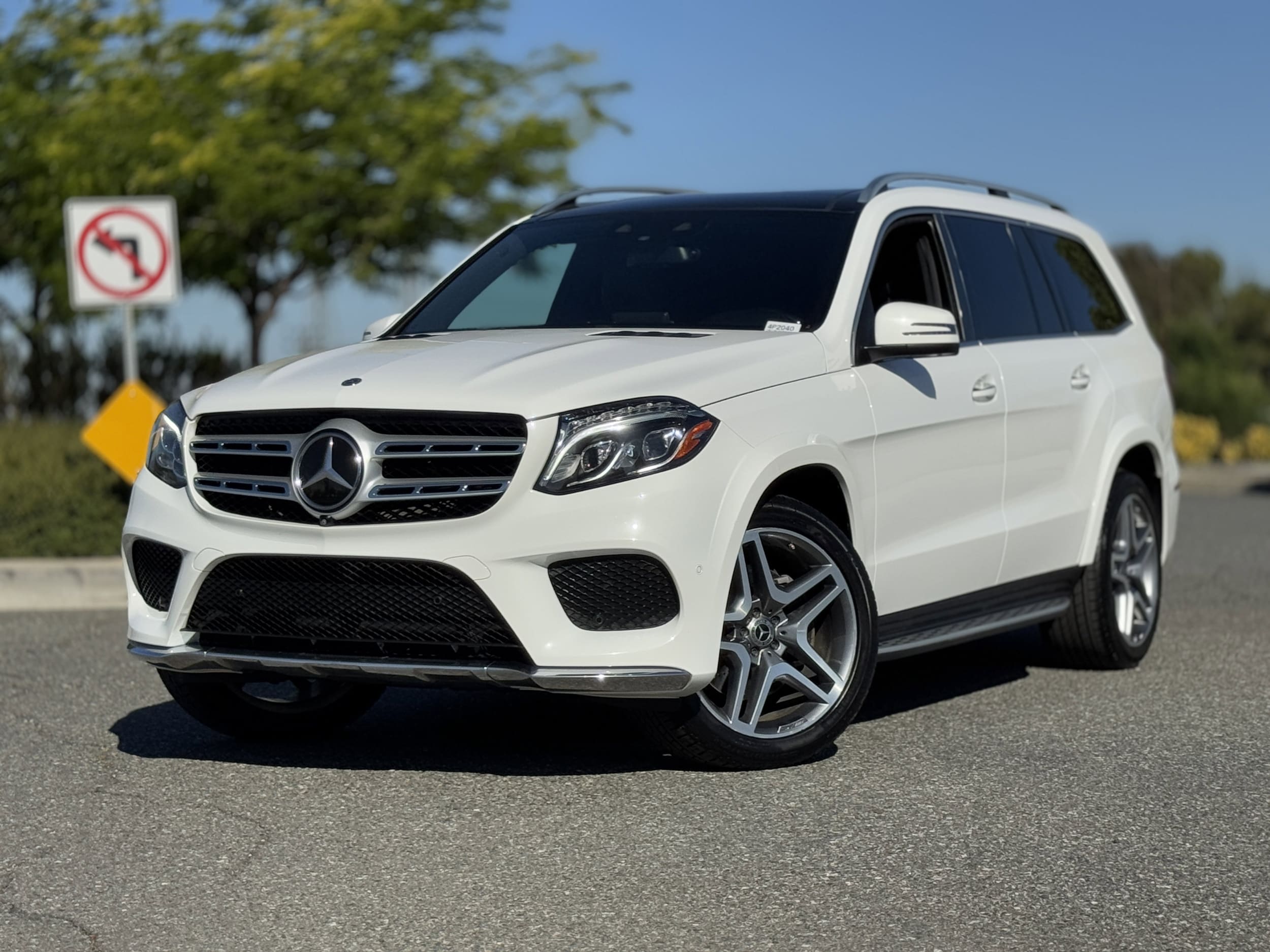 Used 2018 Mercedes-Benz GLS-Class GLS550 with VIN 4JGDF7DE6JB035173 for sale in Santa Clarita, CA