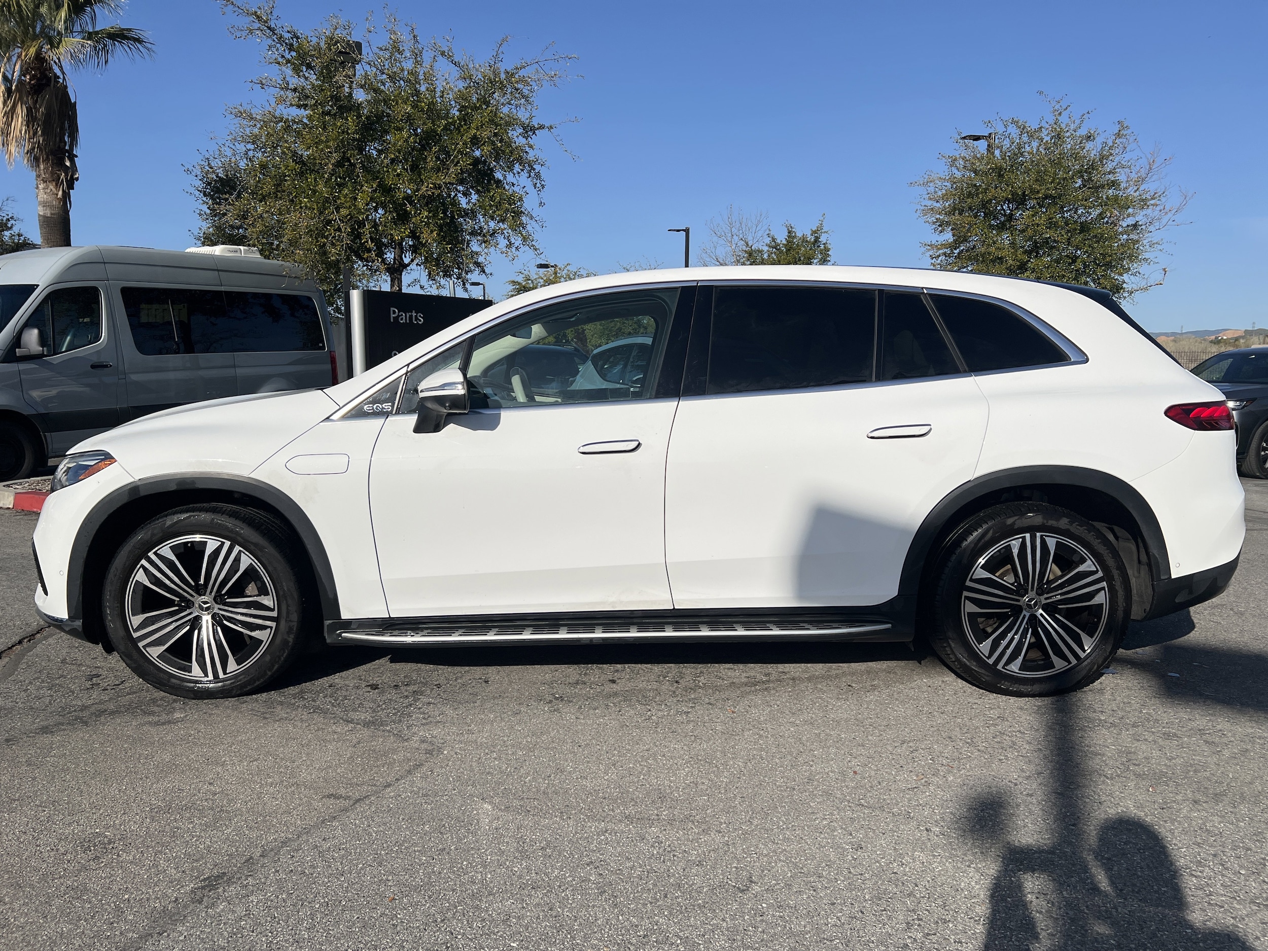 Used 2023 Mercedes-Benz EQS SUV Base with VIN 4JGDM2DB0PA009486 for sale in Santa Clarita, CA