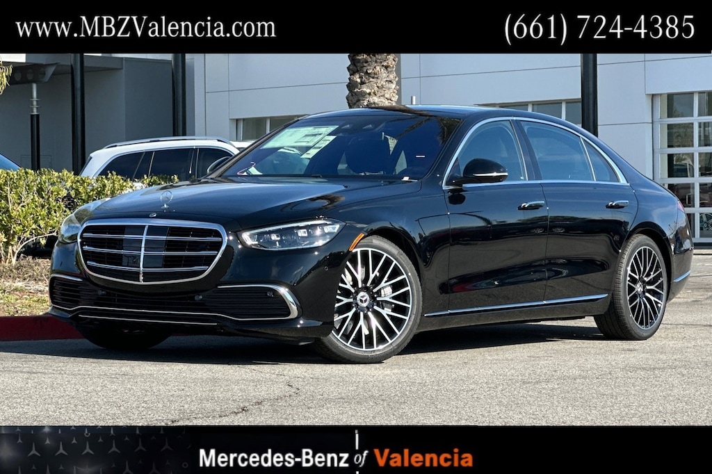 New 2025 Mercedes-Benz S-Class S 580 Sedan