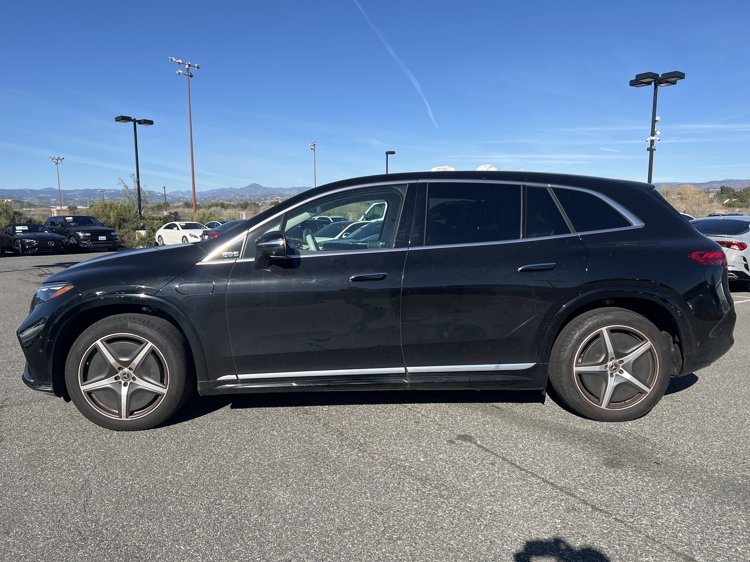 Used 2023 Mercedes-Benz EQS SUV Base with VIN 4JGDM4EB3PA005670 for sale in Santa Clarita, CA