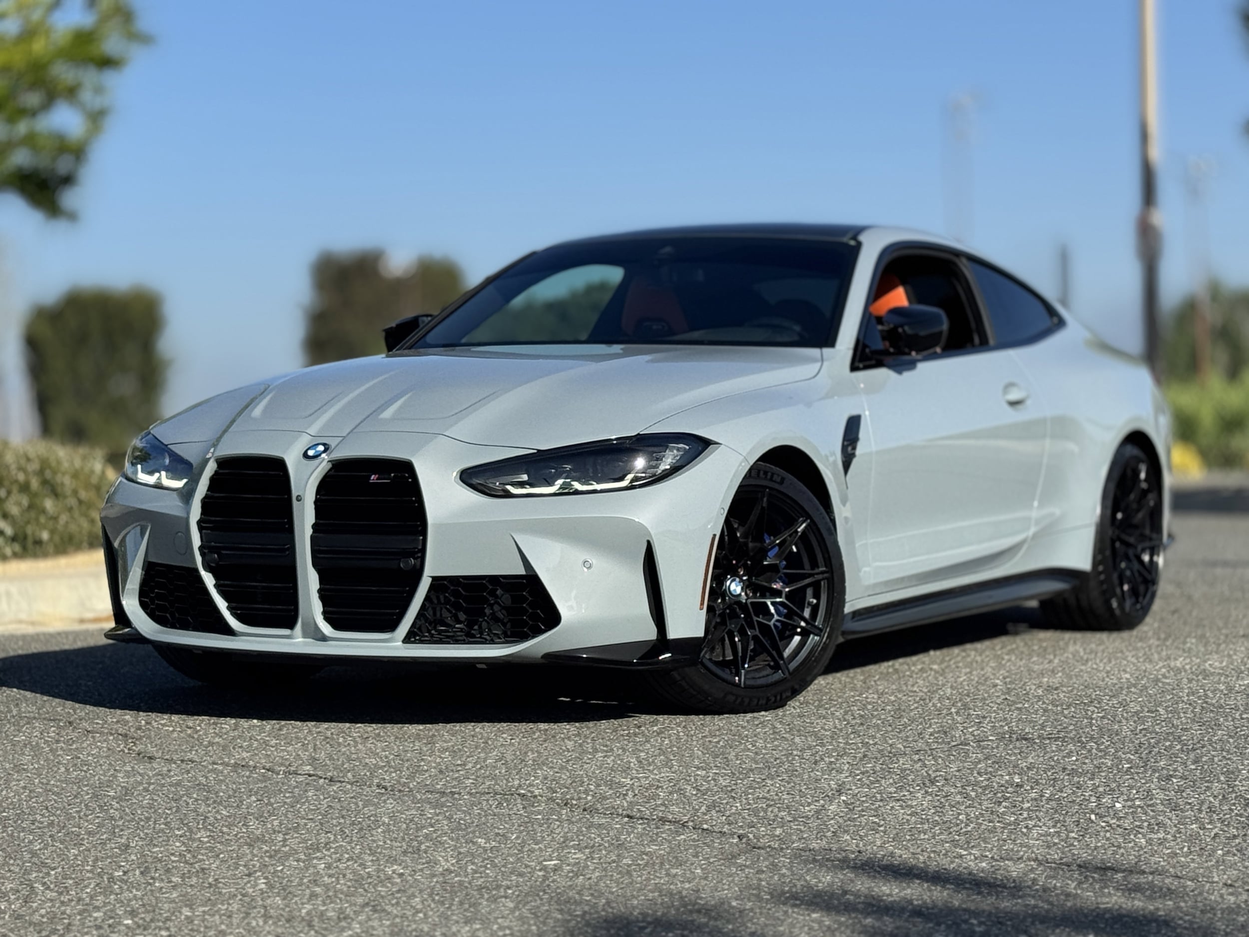 Used 2022 BMW M4 Coupe Base with VIN WBS33AZ06NCJ41733 for sale in Santa Clarita, CA